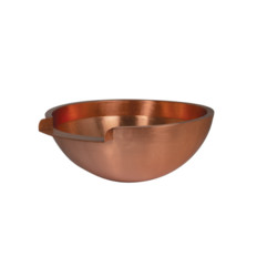 Круглая медная чаша, Copper Bowl Round 50